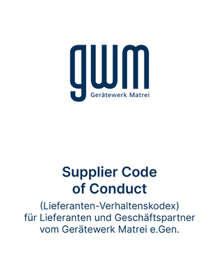Supplier Code of Conduct GWM
