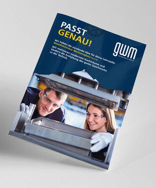 Exemplar eines Lehrlingsfolders von Gerätewerk Matrei