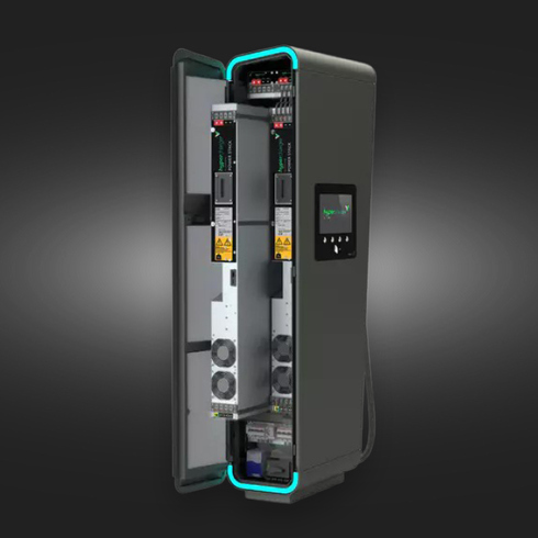 Ladeeinschub für Schnellladestation eines Elektrofahrzeugs