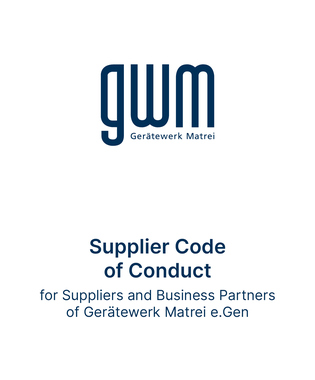 Supplier Code of Conduct GWM in English