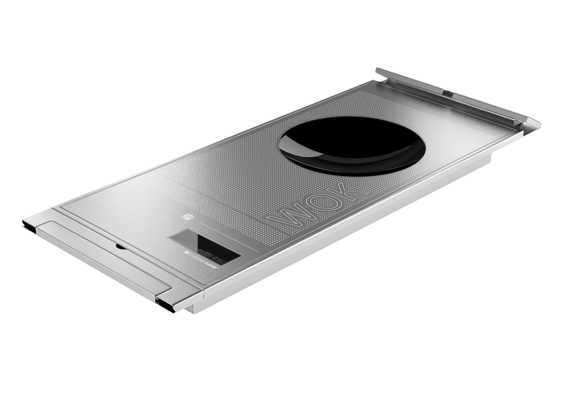 Wok-Kochfeld aus Edelstahl für den Einsatz in der Gastronomie